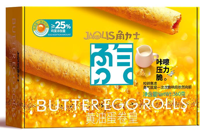 360克黄油味蛋卷皇